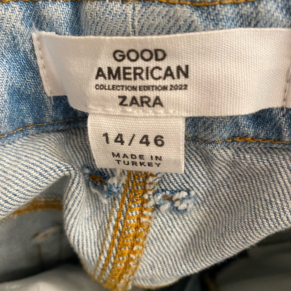 Zara Good American collab jeans - Picture 2 of 2